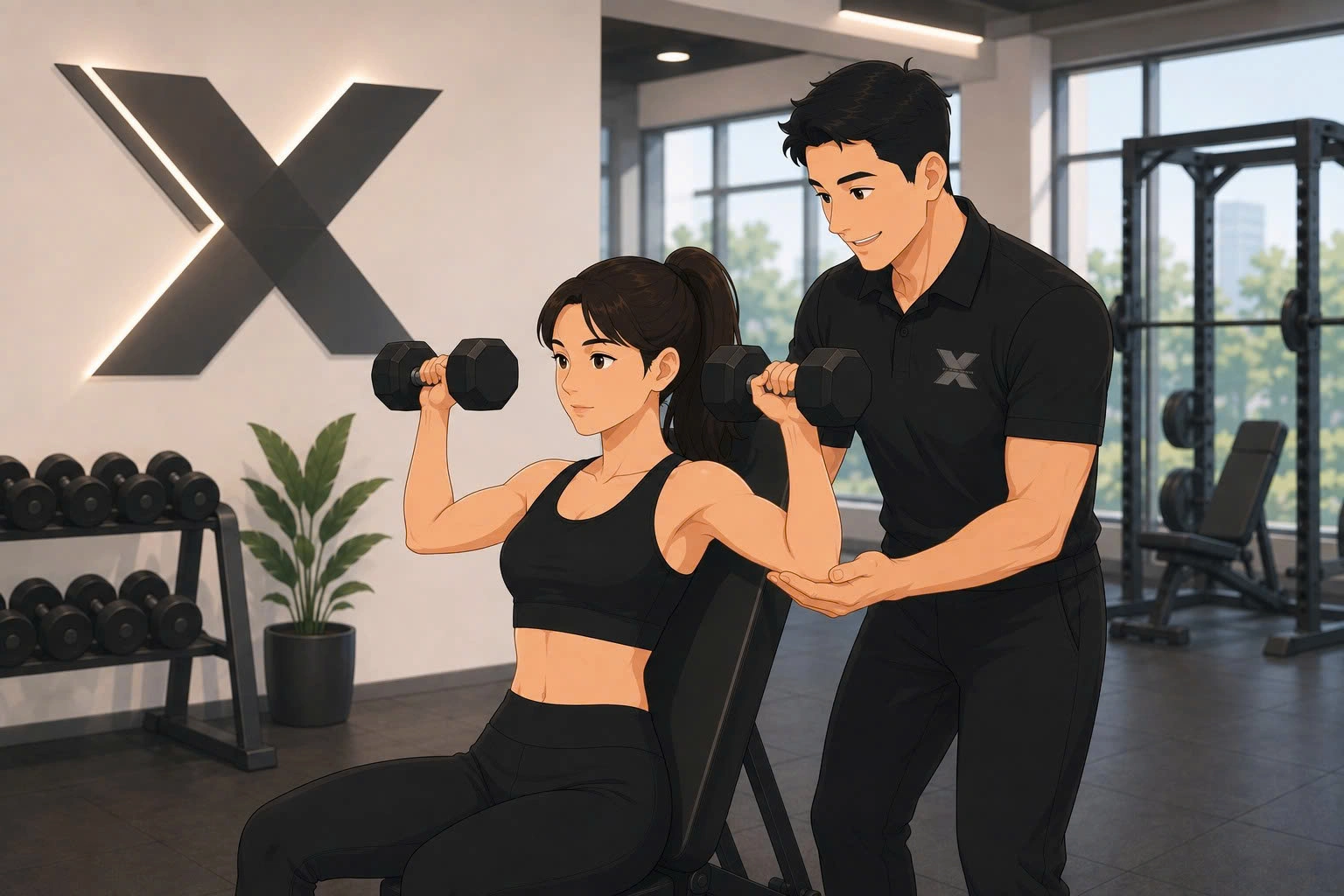 Huấn luyện 1 kèm 1 cùng PT